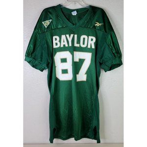 Vtg Baylor Team Uniform Jersey Kyle Staudt Jersey #87 Adult Medium Reebok